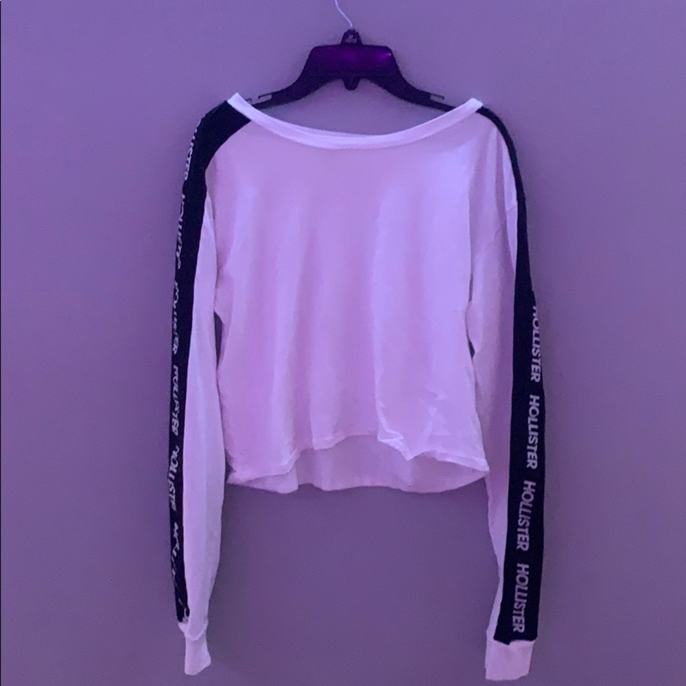 white crop top